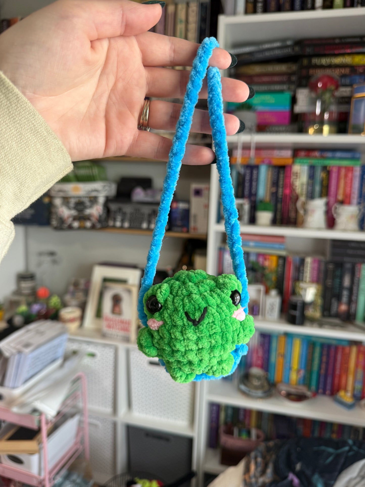Frog car hanger