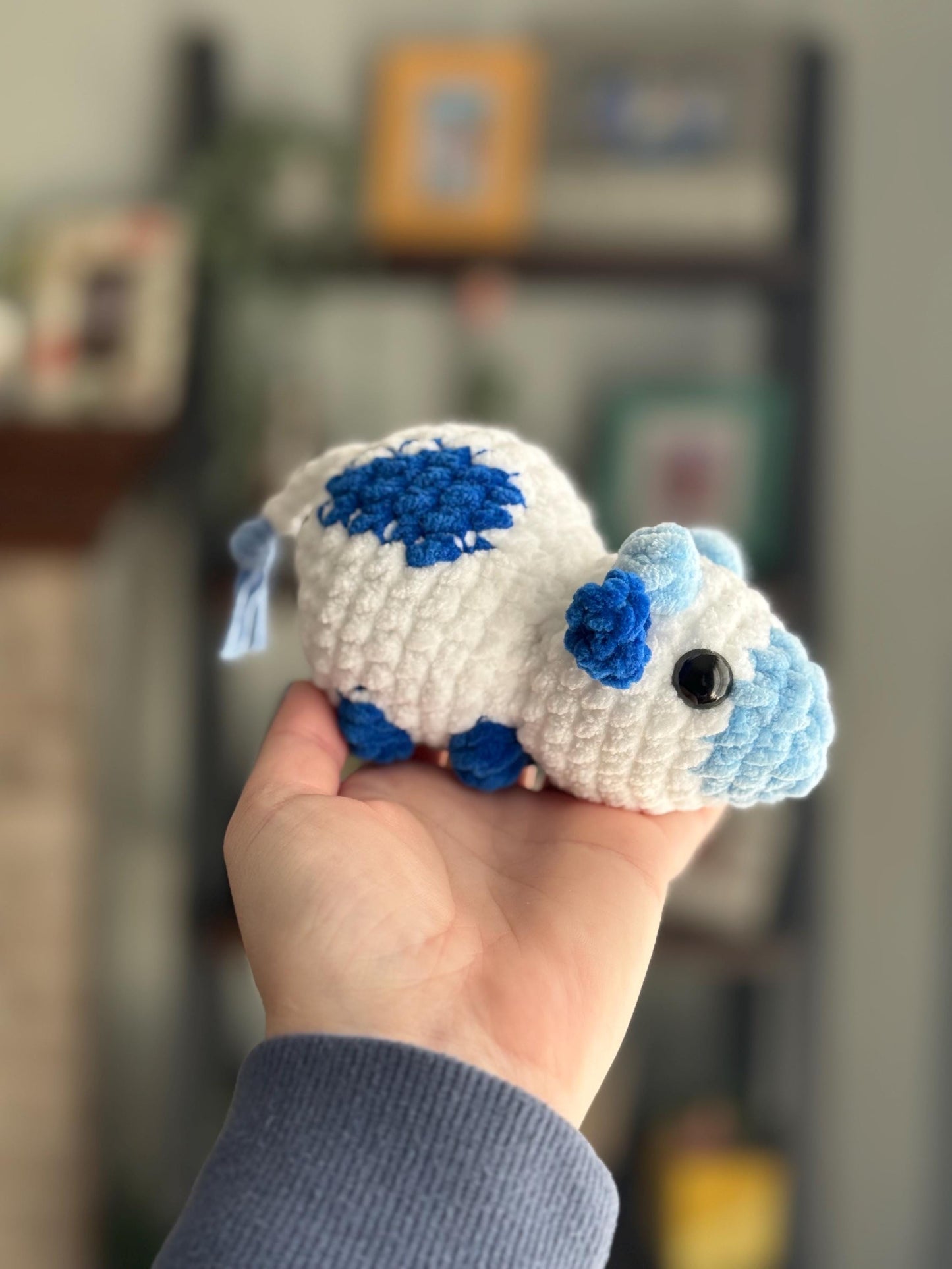 Crochet cow pattern no sew pudgy pals beginner amigurumi animals plushie crochet easy market make no sew cow farm animal crochet best seller