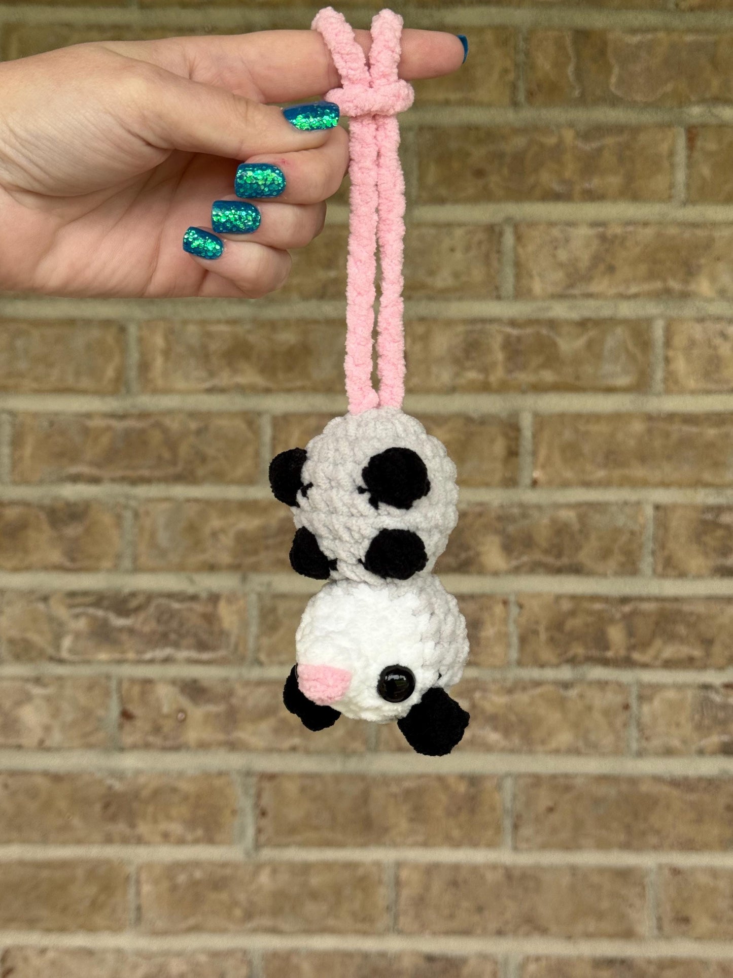 Possum crochet pattern hanging possum crochet pattern low sew possum crochet amigurumi pattern crochet car hanger possum