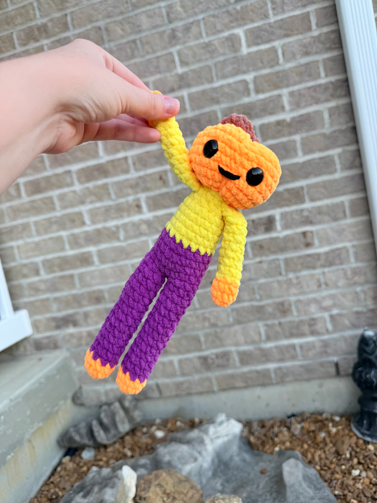 Spooky Buds crochet pattern skeleton and pumpkin Halloween amigurumi low sew pdf pattern