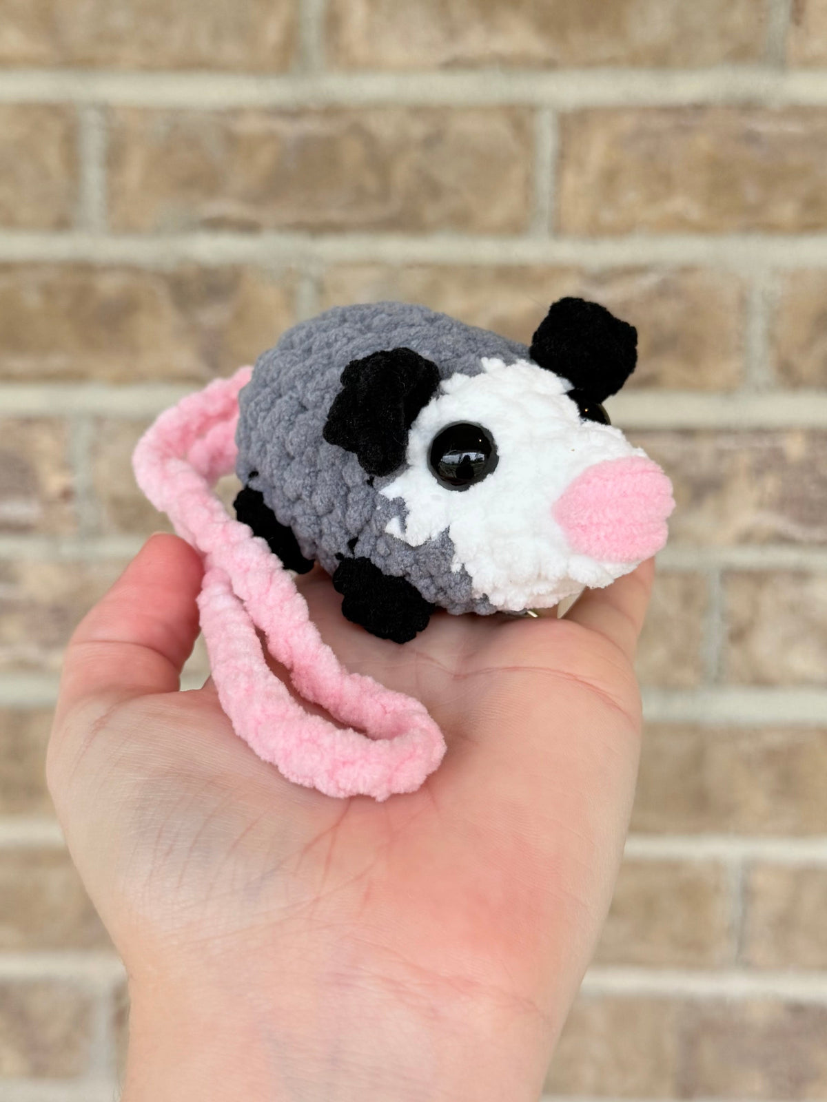 Possum crochet pattern hanging possum crochet pattern no sew possum crochet amigurumi pattern crochet car hanger possum