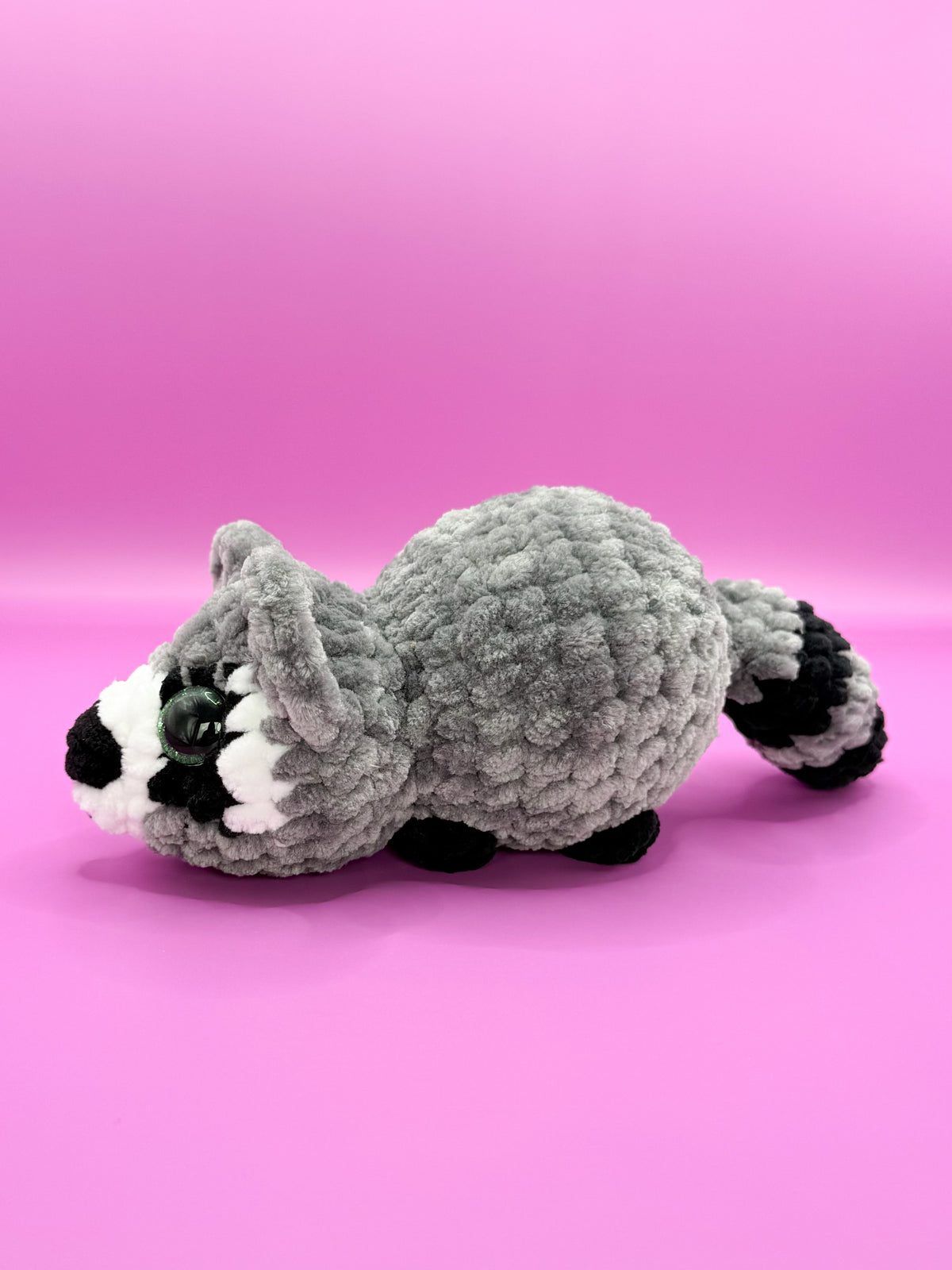 Pudgy Pals raccoon crochet pattern beginner amigurumi animals crochet low sew raccoon pattern pdf
