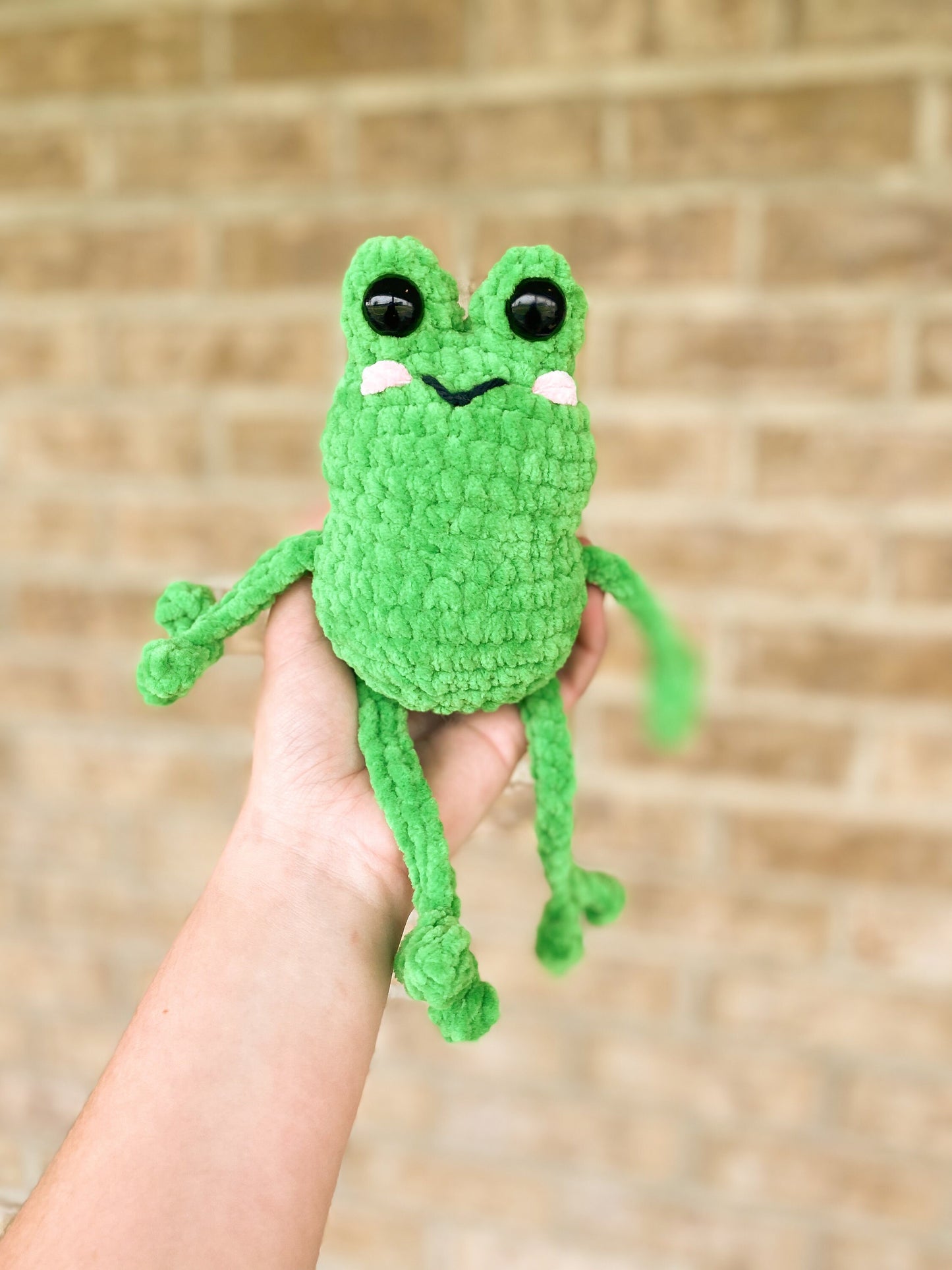 No sew crochet pattern frog crochet pattern crochet frog crochet plushie crochet pattern frog lover cute crochet for beginner crochet