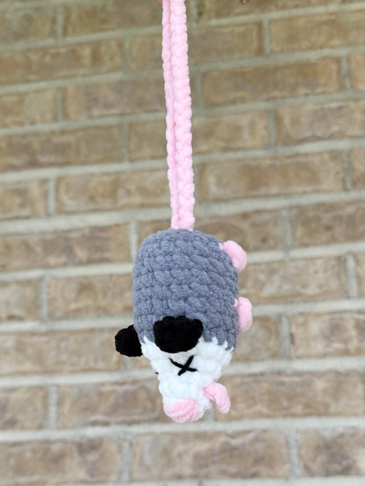 Possum crochet pattern hanging possum crochet pattern no sew possum crochet amigurumi pattern crochet car hanger possum