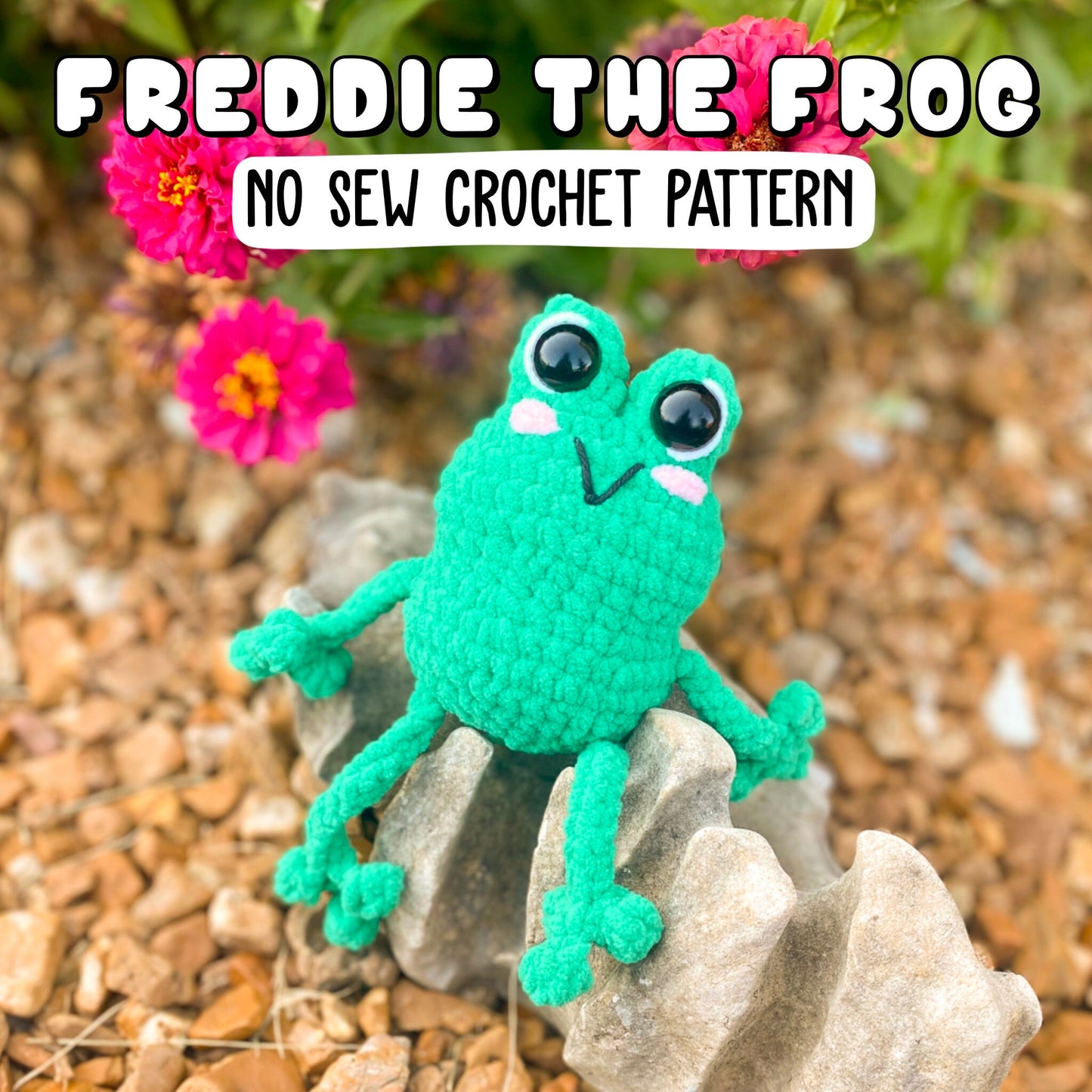 No sew crochet pattern frog crochet pattern crochet frog crochet plushie crochet pattern frog lover cute crochet for beginner crochet
