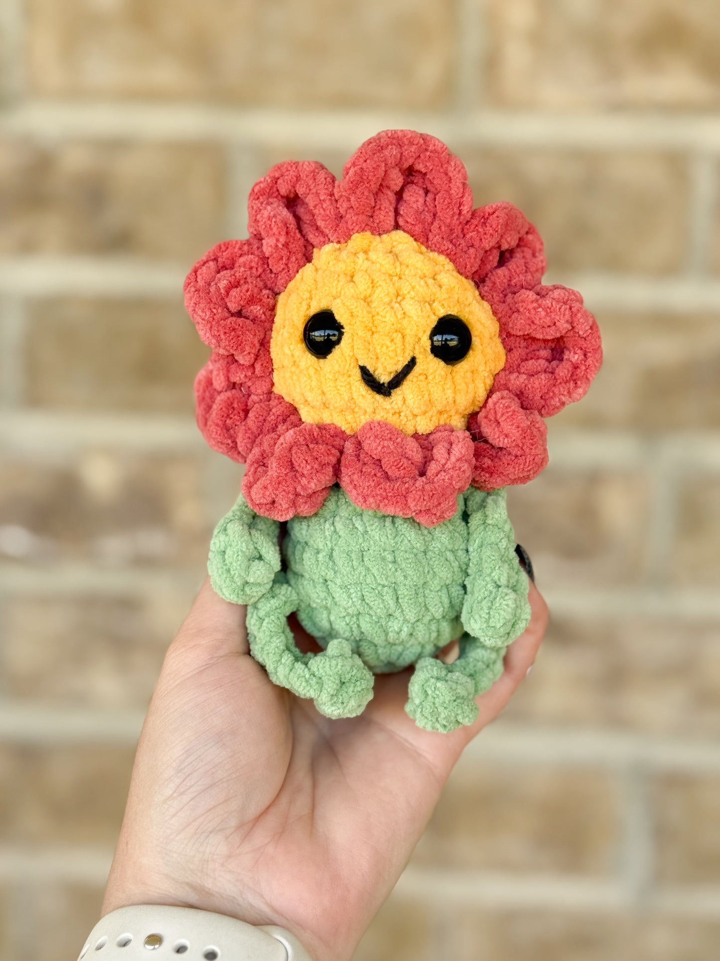 Crochet flower babies crochet sunflower daisy and zinnia