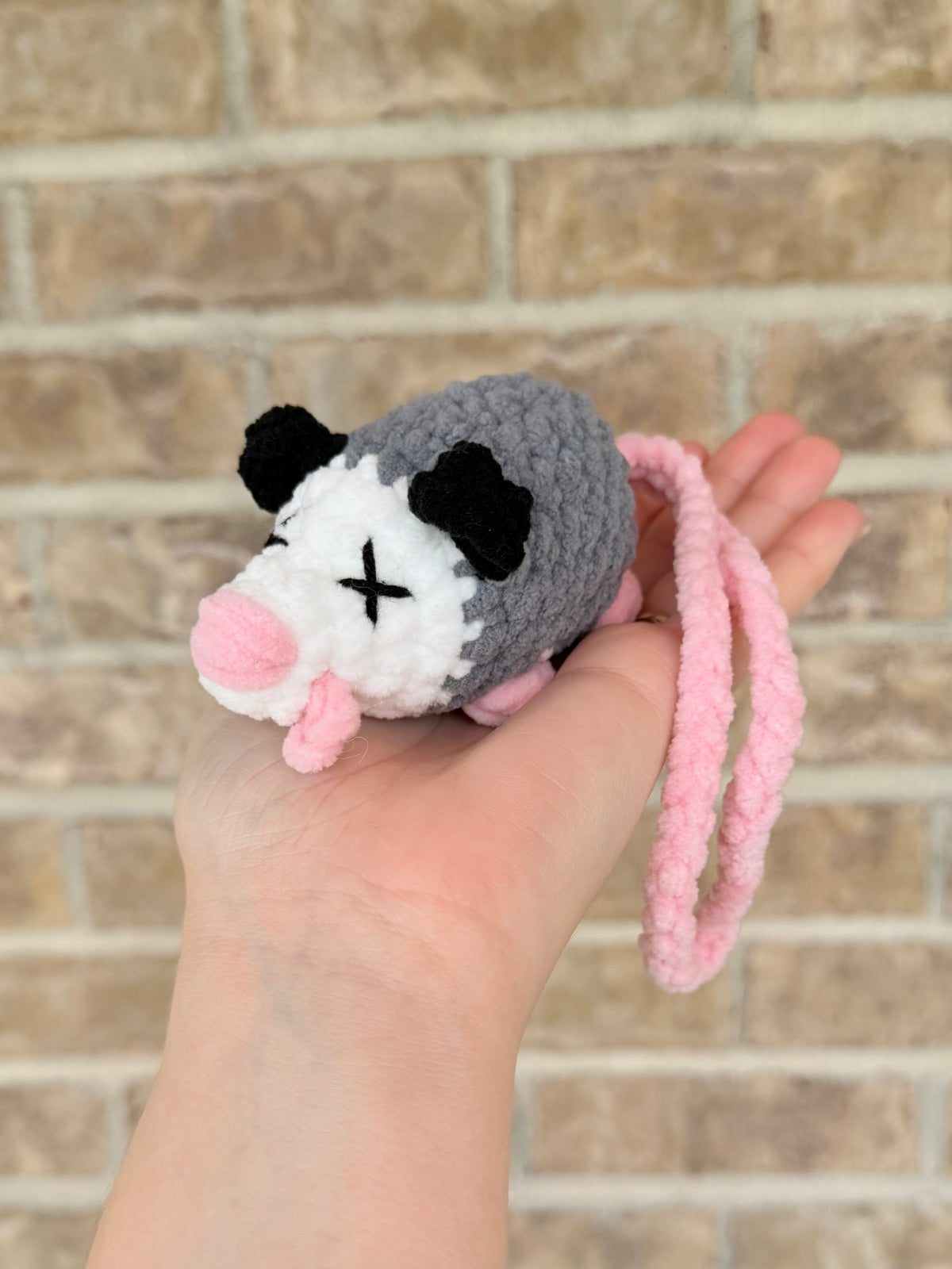 Possum crochet pattern hanging possum crochet pattern no sew possum crochet amigurumi pattern crochet car hanger possum