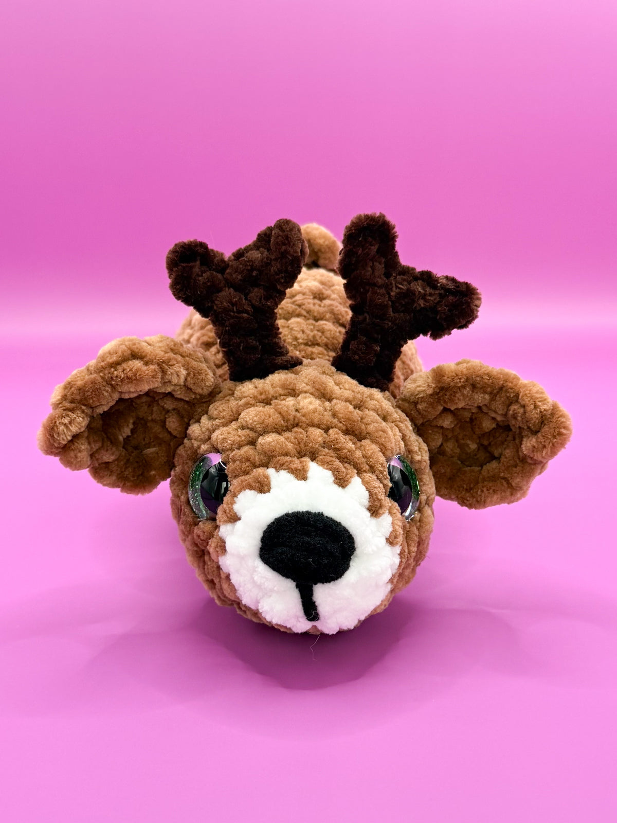 Pudgy Pals deer crochet pattern fawn and buck beginner amigurumi animals crochet no sew deer pattern pdf (Copy)