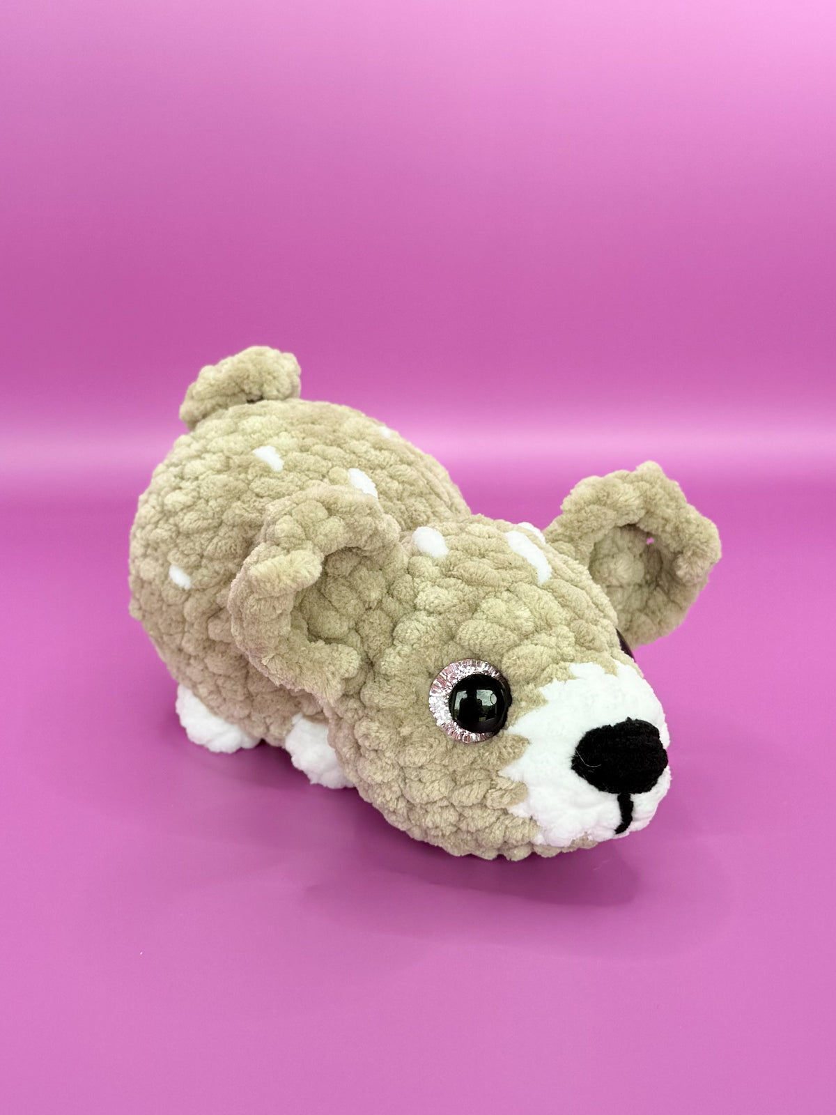 Pudgy Pals deer crochet pattern fawn and buck beginner amigurumi animals crochet no sew deer pattern pdf (Copy)