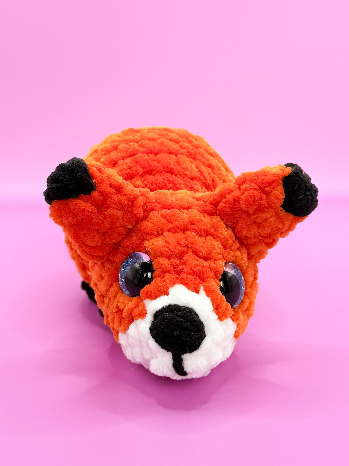 Pudgy Pals fox crochet pattern beginner amigurumi animals crochet low sew fox pattern pdf