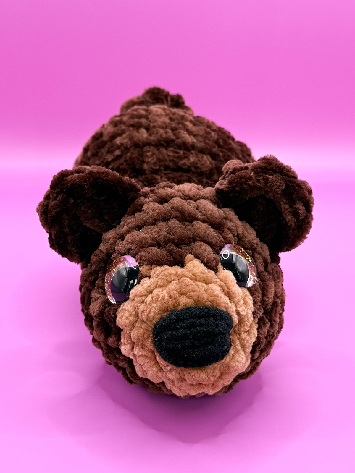Pudgy Pals bear crochet pattern beginner amigurumi animals crochet no sew bear pattern pdf