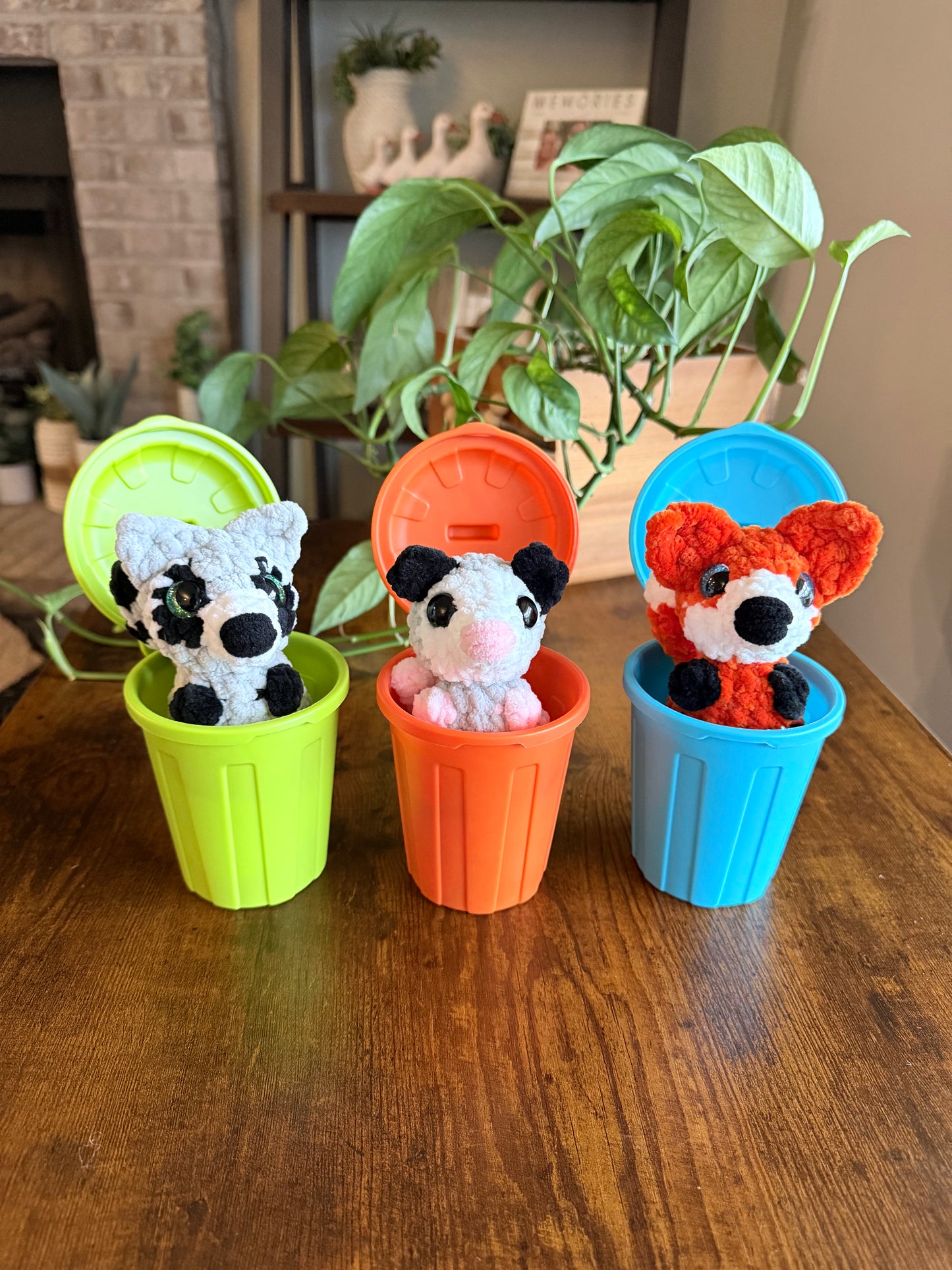 Low sew crochet pattern possum fox raccoon crochet pattern animals low sew possum crochet amigurumi pattern bundle easy crochet pattern