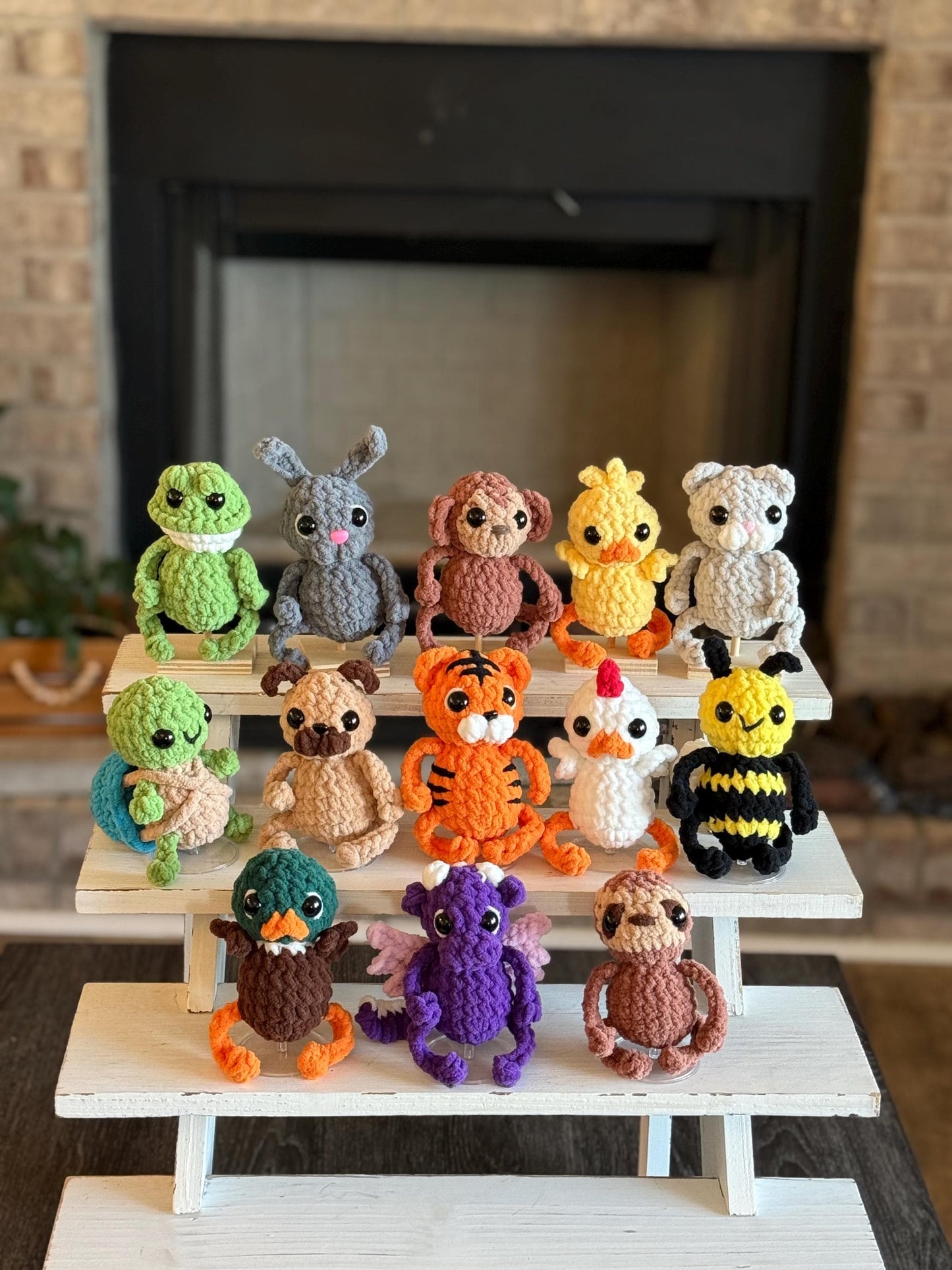 Crochet pattern bundle no sew beginner amigurumi animals plushie crochet easy market make