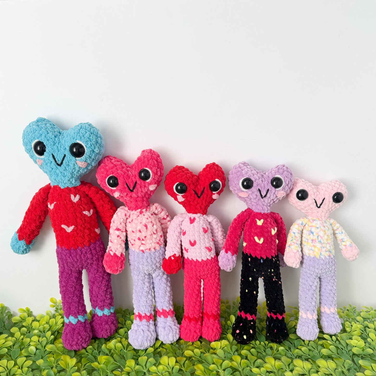 Low sew crochet pattern valentines day crochet pattern heart crochet pattern beginner crochet pattern amigurumi heart crochet pattern