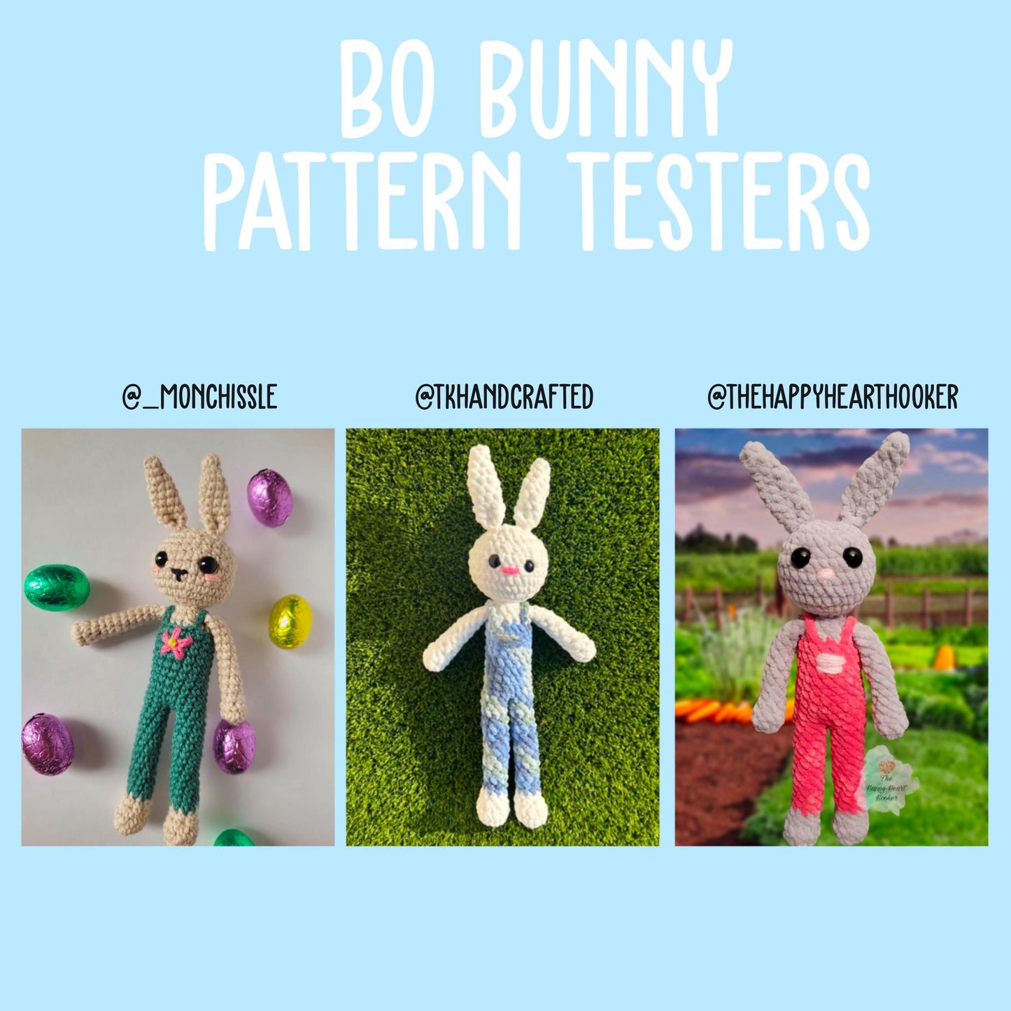 Bunny crochet pattern low sew bunny easter crochet pattern amigurumi crochet pattern market make crochet easy beginner friendly crochet