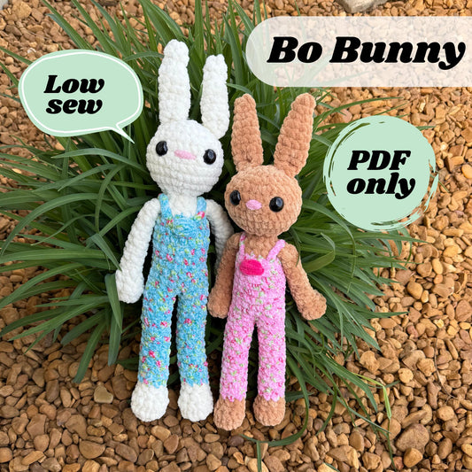Bunny crochet pattern low sew bunny easter crochet pattern amigurumi crochet pattern market make crochet easy beginner friendly crochet