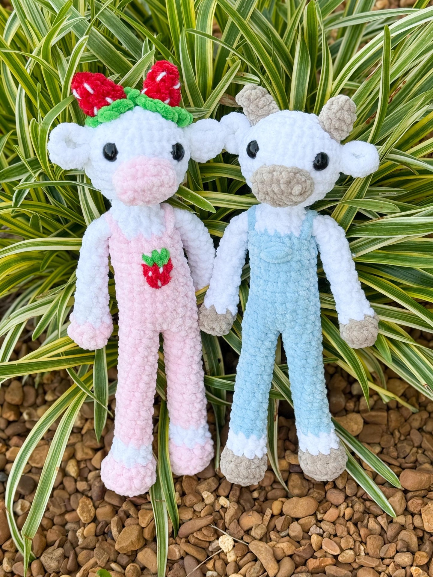 Cow crochet pattern low sew strawberry cow crochet pattern amigurumi crochet pattern market make crochet easy beginner friendly crochet