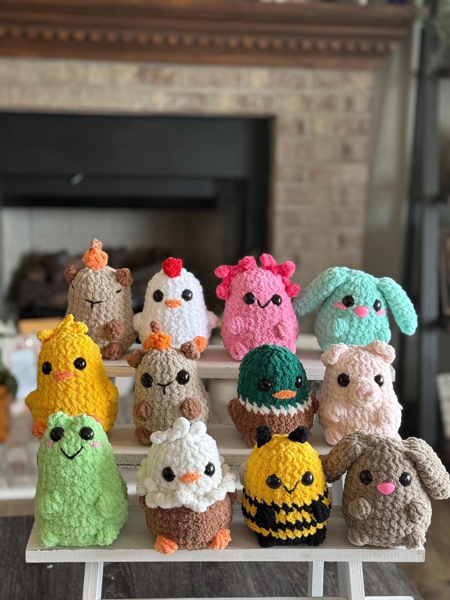 Crochet pattern bundle Squashies crochet pattern amigurumi crochet market make crochet beginner friendly crochet low sew no sew weighted