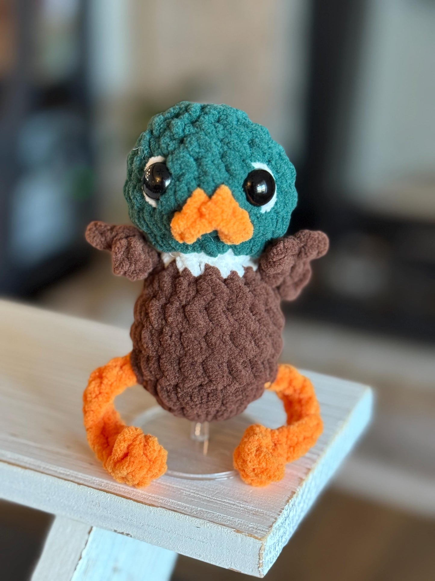 No sew mallard crochet pattern duck amigurumi PDF download beginner friendly crochet bitty buddy quick and easy pattern