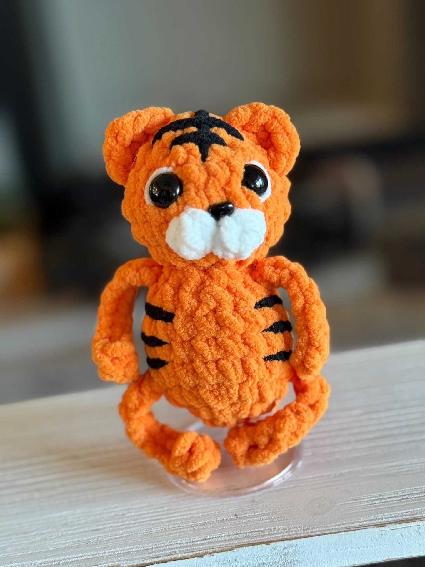 No sew cat crochet pattern tiger amigurumi PDF download beginner friendly crochet bitty buddy quick and easy pattern