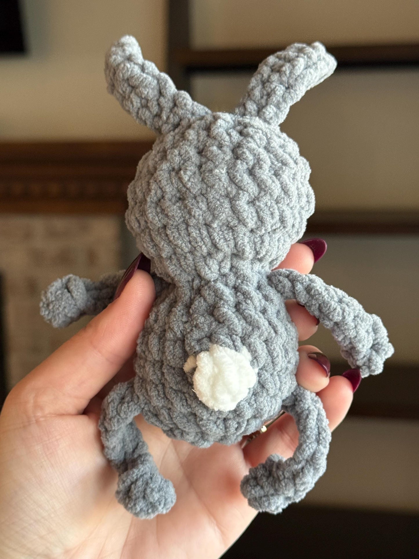 No sew bunny crochet pattern amigurumi PDF download beginner friendly crochet bitty buddy quick and easy pattern