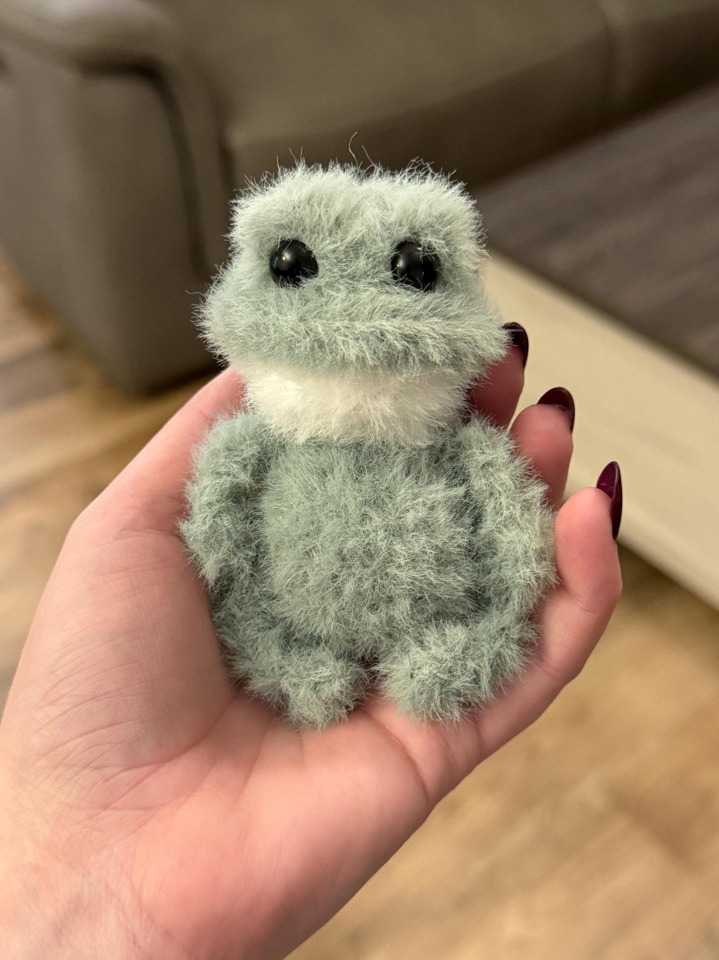 No sew frog crochet pattern amigurumi PDF download beginner friendly crochet bitty buddy quick and easy pattern