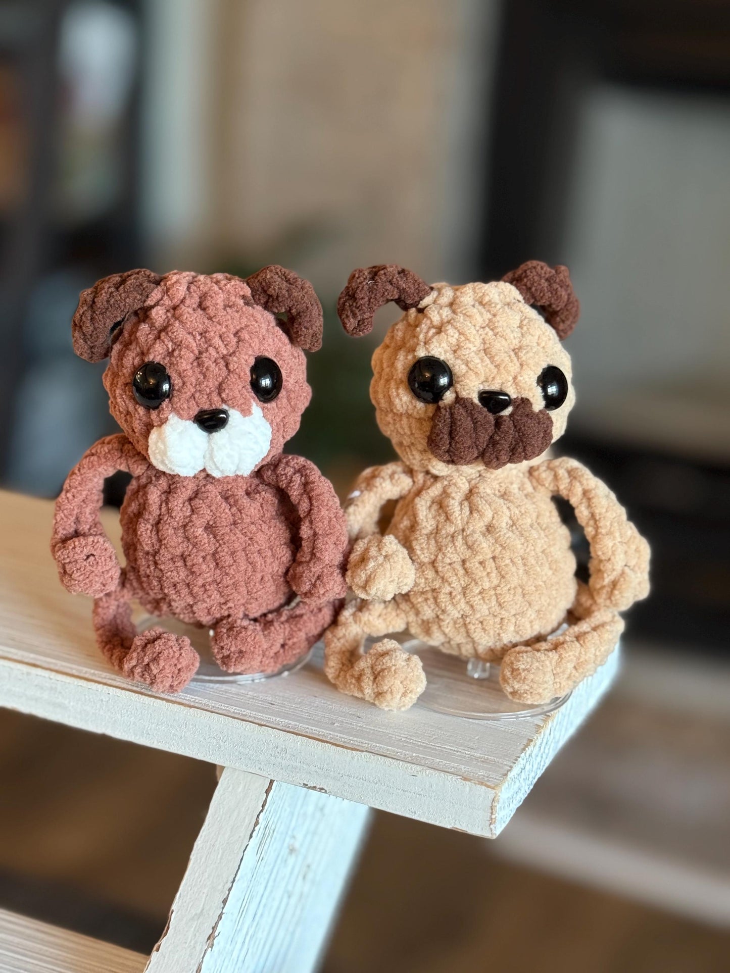 No sew dog crochet pattern puppy amigurumi PDF download beginner friendly crochet bitty buddy quick and easy pattern