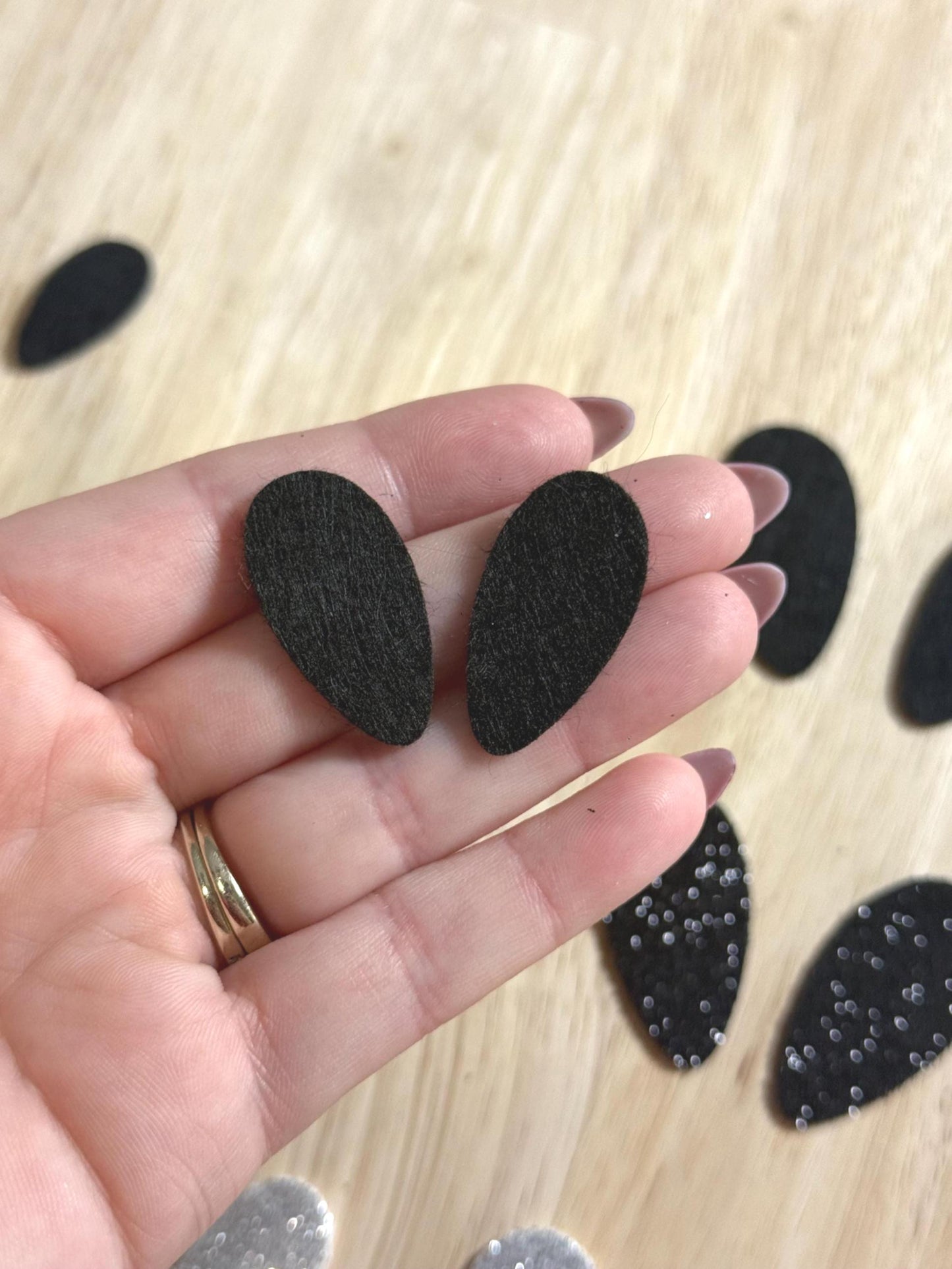 Alien eyes pack of 6 for amigurumi felt eyes glitter foam alien buddy crochet