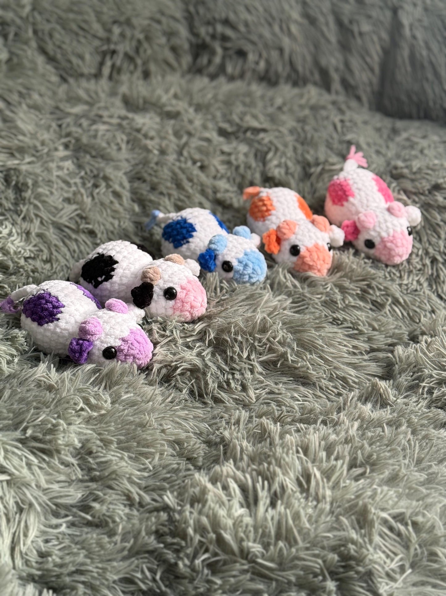 Crochet cow pattern no sew pudgy pals beginner amigurumi animals plushie crochet easy market make no sew cow farm animal crochet best seller