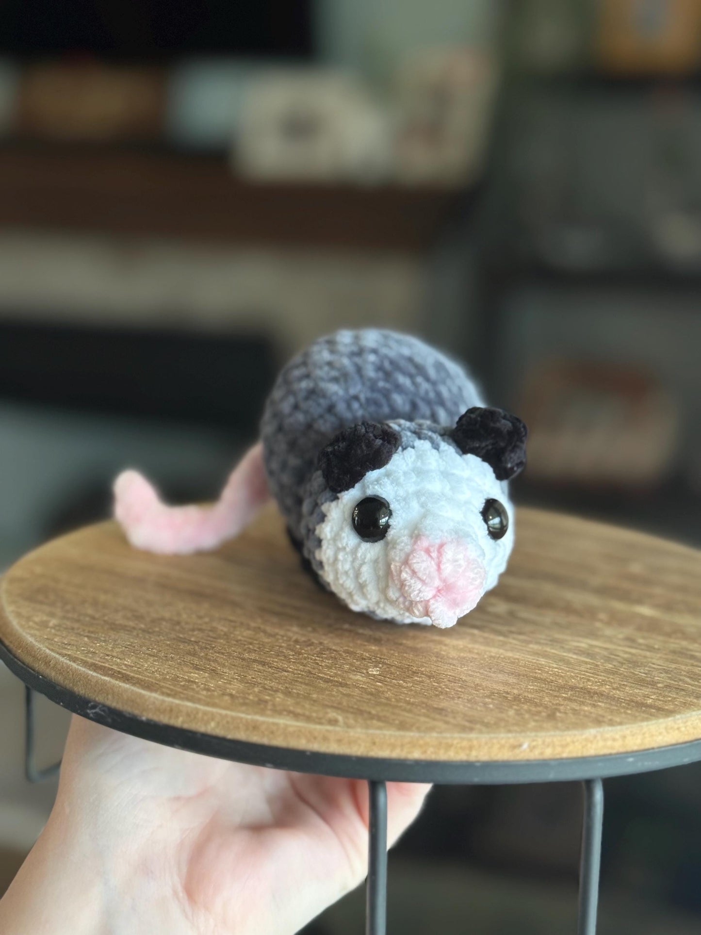 Crochet possum pattern no sew pudgy pals beginner amigurumi animals plushie crochet easy market make no sew possum best seller