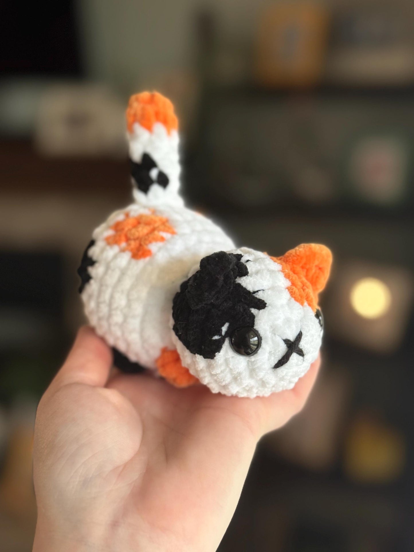 Crochet cat pattern no sew pudgy pals beginner amigurumi animals plushie crochet easy market make no sew cat best seller kitty pattern