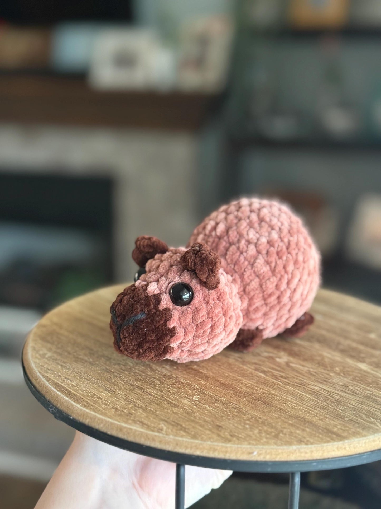 Crochet capybara pattern no sew pudgy pals beginner amigurumi animals plushie crochet easy market make no sew capybara crochet best seller
